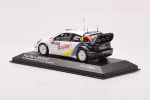 Ford Focus RS WRC #4 M. Martin / M. Park Neste Rally Finland Winners 2003 Minichamps 1:43 400038304 Metall — bild 3 av 4