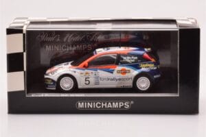 Ford Focus RS WRC #5 C. McRae / N. Grist Rally Acropolis Winner 2002 Minichamps 1:43 430028905 Metall — bild 4 av 4