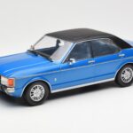 Ford Granada Mk1 Metallisk Blå Matt Svart MCG 1:18 MCG18394