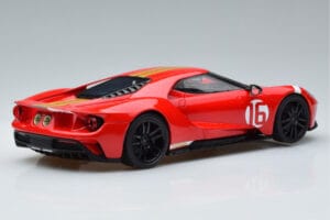 Ford GT Alan Mann Heritage Edition Röd GT Spirit 1:18 GT882 Resin — bild 2 av 6