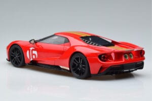 Ford GT Alan Mann Heritage Edition Röd GT Spirit 1:18 GT882 Resin — bild 5 av 6