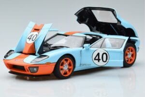 Ford GT Gulf Livery AUTOart 1:18 80513 Metall — bild 2 av 8