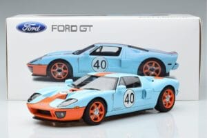 Ford GT Gulf Livery AUTOart 1:18 80513 Metall — bild 8 av 8
