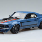 Ford Mustang Boss Cobra Ruffian Cars Blå GT Spirit 1:18