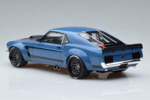 Ford Mustang Boss Cobra Ruffian Cars Blå GT Spirit 1:18 GT426 Resin — bild 5 av 6