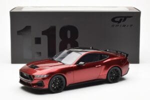 Ford Mustang GT S650 Rapid Röd GT Spirit 1:18 GT433 Resin — bild 6 av 6