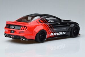 Ford Mustang S550 LB Works Liberty Walk Advan GT Spirit 1:18 KJ035 Resin — bild 2 av 6