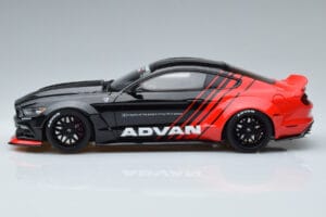 Ford Mustang S550 LB Works Liberty Walk Advan GT Spirit 1:18 KJ035 Resin — bild 3 av 6