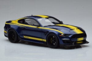 Ford Mustang S550 Shelby Super Snake Blå GT Spirit 1:18 GT871 Resin — bild 4 av 6