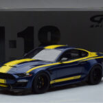 Ford Mustang S550 Shelby Super Snake Blå GT Spirit 1:18 - image 6 of 6
