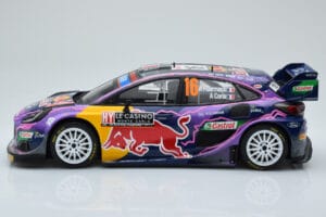 Ford Puma Rally1 WRC #16 A. Fourmaux / A. Coria Rally Monte Carlo 2022 IXO 1:18 18RMC111 Metall — bild 3 av 6