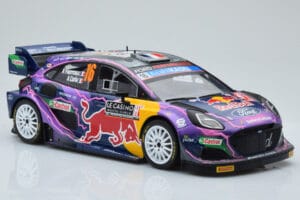 Ford Puma Rally1 WRC #16 A. Fourmaux / A. Coria Rally Monte Carlo 2022 IXO 1:18 18RMC111 Metall — bild 4 av 6