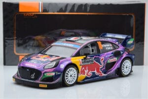 Ford Puma Rally1 WRC #16 A. Fourmaux / A. Coria Rally Monte Carlo 2022 IXO 1:18 18RMC111 Metall — bild 6 av 6