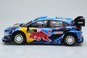 Ford Puma Rally1 WRC #7 P-L. Loubet / N. Gilsoul Rally Sweden 2023 IXO 1:18 18RMC154B Metall — bild 3 av 6
