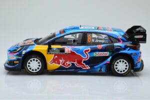 Ford Puma Rally1 WRC #8 O. Tanak / M. Jarveoja Winner Rally Sweden 2023 IXO 1:18 18RMC154A Metall — bild 3 av 6