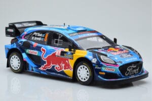 Ford Puma Rally1 WRC #8 O. Tanak / M. Jarveoja Winner Rally Sweden 2023 IXO 1:18 18RMC154A Metall — bild 4 av 6