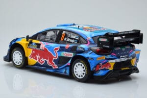 Ford Puma Rally1 WRC #8 O. Tanak / M. Jarveoja Winner Rally Sweden 2023 IXO 1:18 18RMC154A Metall — bild 5 av 6