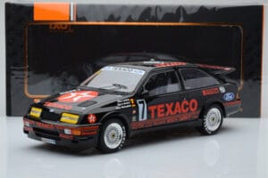 Ford Sierra RS500 Cosworth Texaco #7 K. Ludwig / K. Niedzwiedz / T. Boutsen 24 Hours of Spa 1987 IXO 1:18 18RMC051B Metall — bild 6 av 6