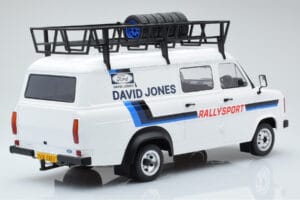 Ford Transit Mk2 Van Team David Jones Rally Assistance IXO 1:18 18RMC033XE Metall — bild 2 av 6