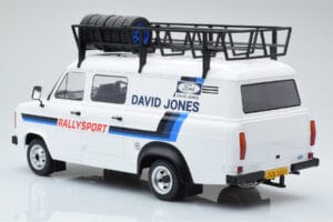 Ford Transit Mk2 Van Team David Jones Rally Assistance IXO 1:18 18RMC033XE Metall — bild 5 av 6