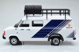Ford Transit Mk2 Van Team Ford Rally Assistance IXO 1:18 18RMC058XE Metall — bild 3 av 6