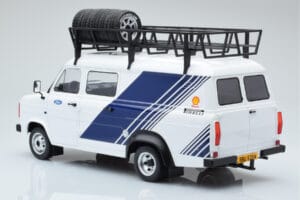 Ford Transit Mk2 Van Team Ford Rally Assistance IXO 1:18 18RMC058XE Metall — bild 5 av 6