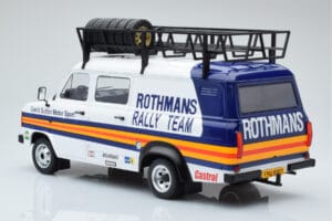 Ford Transit Mk2 Van Team Rothmans Rally Assistance IXO 1:18 18RMC057XE Metall — bild 5 av 6