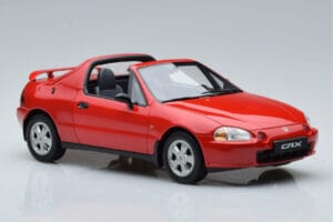 Honda CRX Del Sol VTi Spider Röd Otto 1:18 OT415 Resin — bild 4 av 6