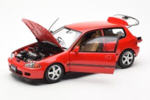 Honda Civic EG6 VTEC Röd LCD 1:18 LCD18018-RE Metall — bild 3 av 11