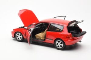 Honda Civic EG6 VTEC Röd LCD 1:18 LCD18018-RE Metall — bild 8 av 11