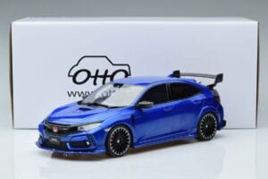 Honda Civic FK8 Type R Mugen Blå Otto 1:18 OT987 Resin — bild 2 av 7