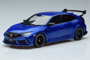 Honda Civic FK8 Type R Mugen Blå Otto 1:18 OT987 Resin — bild 3 av 7