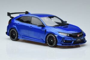 Honda Civic FK8 Type R Mugen Blå Otto 1:18 OT987 Resin — bild 6 av 7