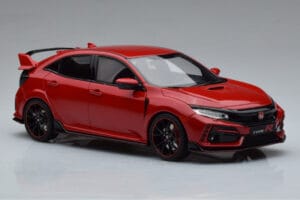 Honda Civic Type R GT FK8 Euro Spec Röd Otto 1:18 OT890 Resin — bild 4 av 6