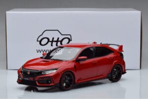 Honda Civic Type R GT FK8 Euro Spec Röd Otto 1:18 OT890 Resin — bild 6 av 6