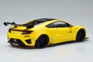 Honda NSX NC1 LB Works Liberty Walk Gul GT Spirit 1:18 KJ034 Resin — bild 2 av 6