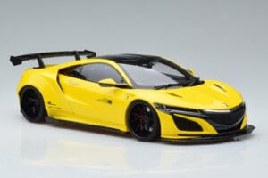 Honda NSX NC1 LB Works Liberty Walk Gul GT Spirit 1:18 KJ034 Resin — bild 4 av 6