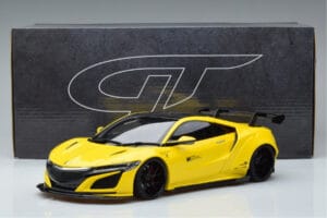 Honda NSX NC1 LB Works Liberty Walk Gul GT Spirit 1:18 KJ034 Resin — bild 6 av 6