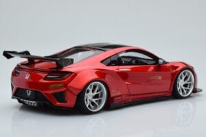 Honda NSX NC1 Liberty Walk Candy Röd GT Spirit 1:18 GT245 Metall — bild 2 av 6