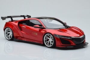 Honda NSX NC1 Liberty Walk Candy Röd GT Spirit 1:18 GT245 Metall — bild 4 av 6