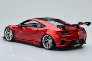 Honda NSX NC1 Liberty Walk Candy Röd GT Spirit 1:18 GT245 Metall — bild 5 av 6