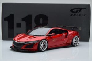 Honda NSX NC1 Liberty Walk Candy Röd GT Spirit 1:18 GT245 Metall — bild 6 av 6