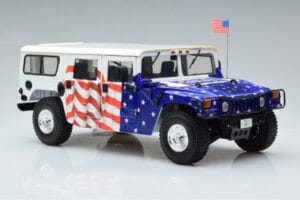 Hummer H1 General Gore-Lieberman USA 2000 Exoto 1:18 EX01807 Metall — bild 5 av 7