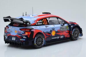 Hyundai i20 Coupe WRC #11 T. Neuville / N. Gilsoul Rally Monte Carlo 2020 IXO 1:18 18RMC067A Metall — bild 2 av 6