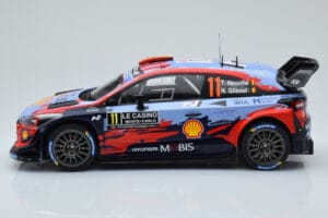 Hyundai i20 Coupe WRC #11 T. Neuville / N. Gilsoul Rally Monte Carlo 2020 IXO 1:18 18RMC067A Metall — bild 3 av 6