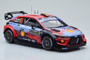 Hyundai i20 Coupe WRC #11 T. Neuville / N. Gilsoul Rally Monte Carlo 2020 IXO 1:18 18RMC067A Metall — bild 4 av 6