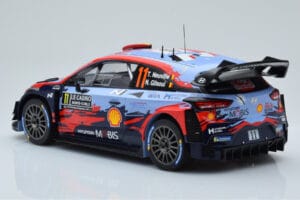 Hyundai i20 Coupe WRC #11 T. Neuville / N. Gilsoul Rally Monte Carlo 2020 IXO 1:18 18RMC067A Metall — bild 5 av 6