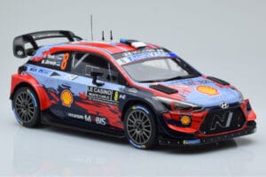 Hyundai i20 Coupe WRC #8 O. Tanak / M. Jarveoja Rally Monte Carlo 2020 IXO 1:18 18RMC067C Metall — bild 4 av 6