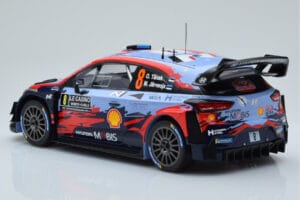 Hyundai i20 Coupe WRC #8 O. Tanak / M. Jarveoja Rally Monte Carlo 2020 IXO 1:18 18RMC067C Metall — bild 5 av 6