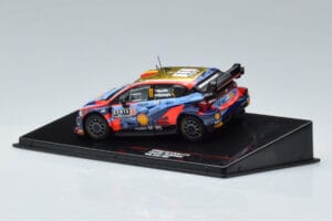 Hyundai i20 N Rally1 #11 T. Neuville / M. Wydaeghe Safari Rally Kenya 2022 IXO 1:43 RAM855 Metall — bild 3 av 4